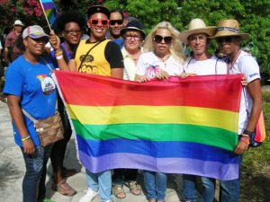 Actvistas lesbianas, trans y gays que fuimos a la VIII Jornada Cubana contra la Homofobia en Las Tunas